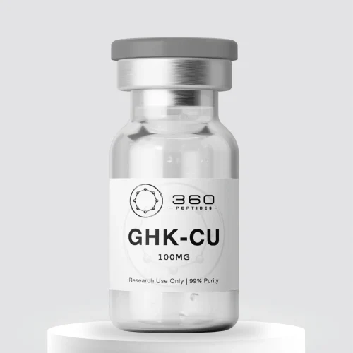 GHK-Cu 100mg research peptide vial – 360 Peptides