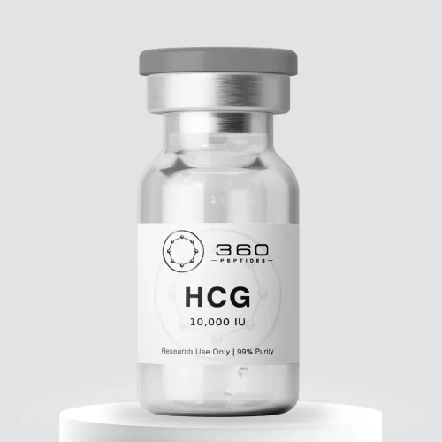 HCG 10000iu research peptide vial – 360 Peptides