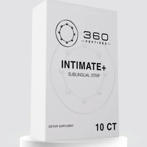 Intimate+ (PT-141, Oxytocin, Aminophenyl pyrrole, B3) Sublingual Strips 10 ct